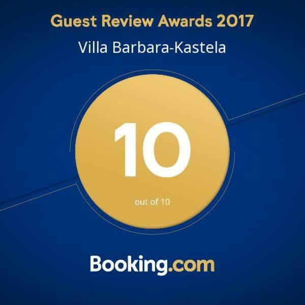 Villa Barbara-Kastela With Heated Pool 外观 照片